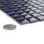 Hudson Edge Blue Eye 12-1/4" x 12-1/4" Porcelain Mosaic Tile