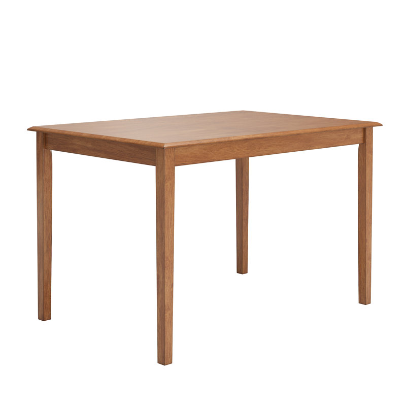 Table de salle à manger en bois massif Norita, H 30 po x l 32 po x L 48 po, Chêne
