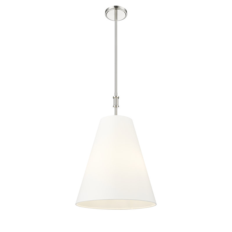 Luminaire suspendu 3 lumières Adorra , Nickel poli