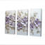 Mauve lilas Melody II - ensemble d'art mural lilas-222877383-222877381