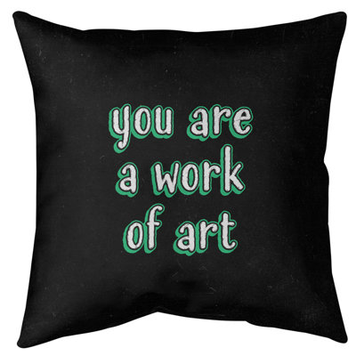 Work of Art Floor Pillow