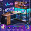Barbarino L-Shaped Computer Desk-189313737