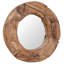 Caroline Wood Flat Wall Mirror-32657461