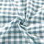 100% Cotton Plaid Tablecloth With Ruffled Edge-126333310-126333312