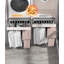 Support à linge escamotable rétractable pour machines à laver-558204303