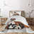Farmhouse / Country Polyester Coverlet