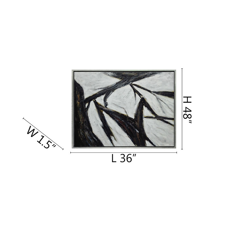 Peinture à l'huile faite à la main