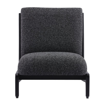 Fauteuils de chambre rembourrés à profil bas