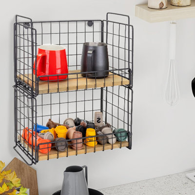 Stackable Metal Wire Hanging Basket