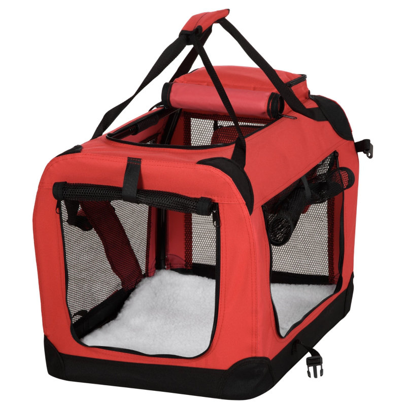 Fabric Collapsible Pet Carrier with 1 Door