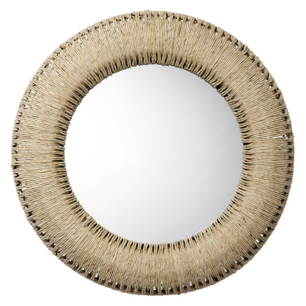 Jamie Young Company Hollis Rope Flat Wall Mirror | Wayfair