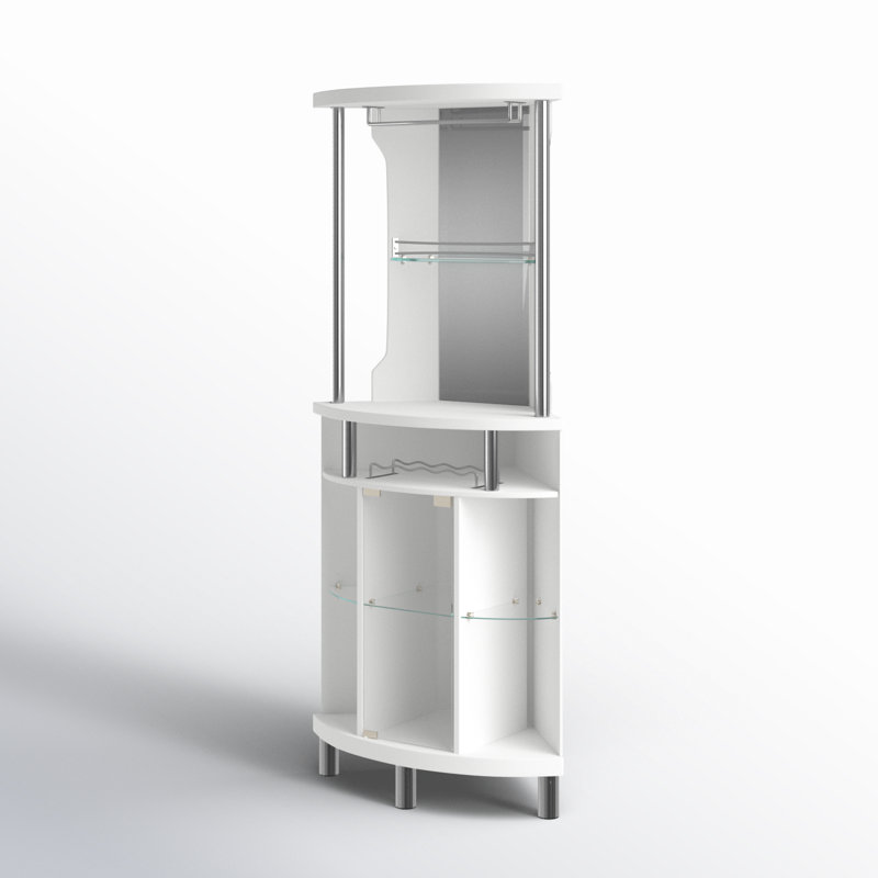 Doyal 31.5'' Wine Bar, White