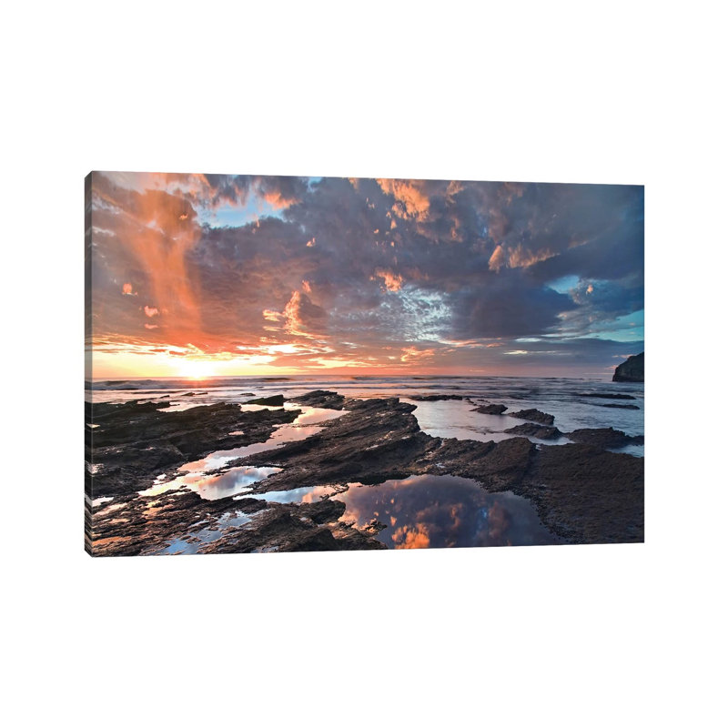 Pelada Beach At Sunset, Costa Rica by Tim Fitzharris - Wrapped Canvas Print, 66.04 cm H x 45.72 cm W x 1.91 cm D