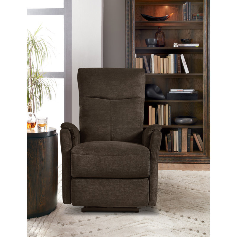 Fauteuil inclinable électrique Gerni, Chenille brun foncé