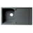 33.88'' L Single Bowl Granite Kitchen Sink