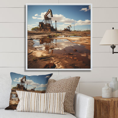 Terrey Texas Oil Field - Print