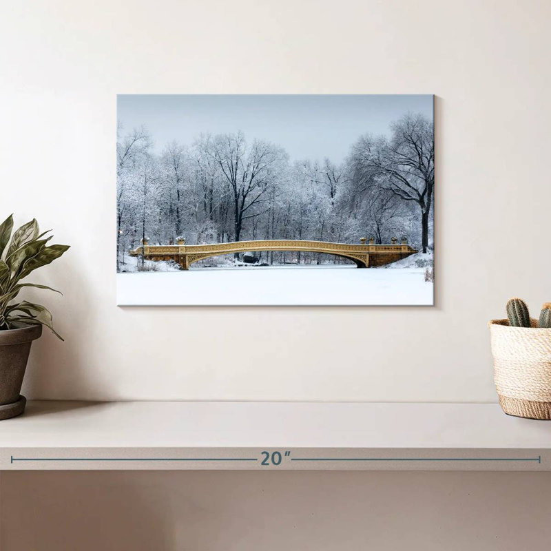 Lilie Bow Bridge, 8" H x 12" W