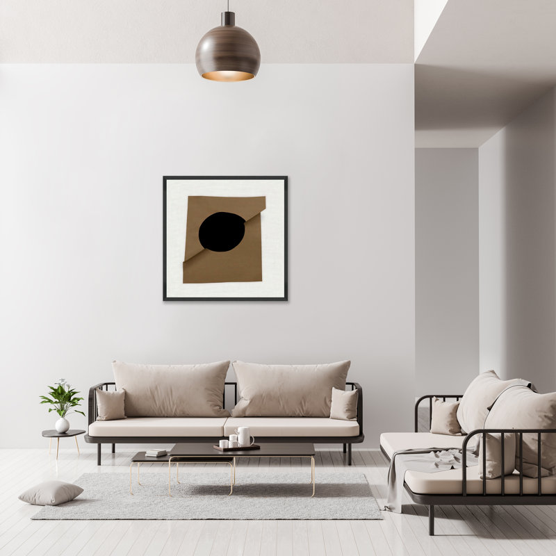 Obscured Circle Painting by Bobby Berk