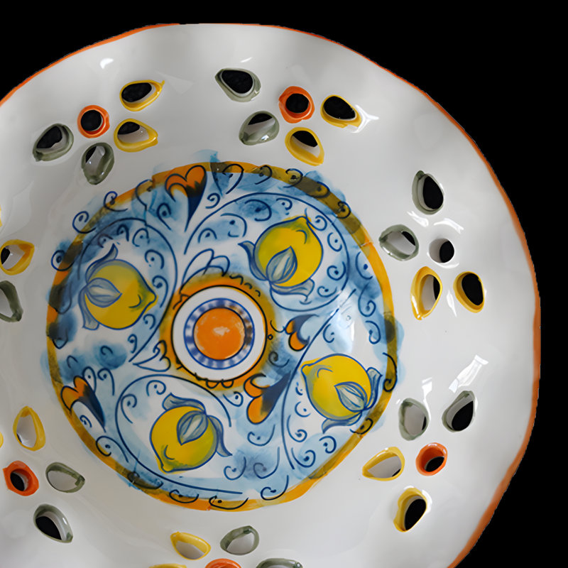 Flower Shaped Ceramic Art Tray - An Elegant Choice For Home Decoration And Storage