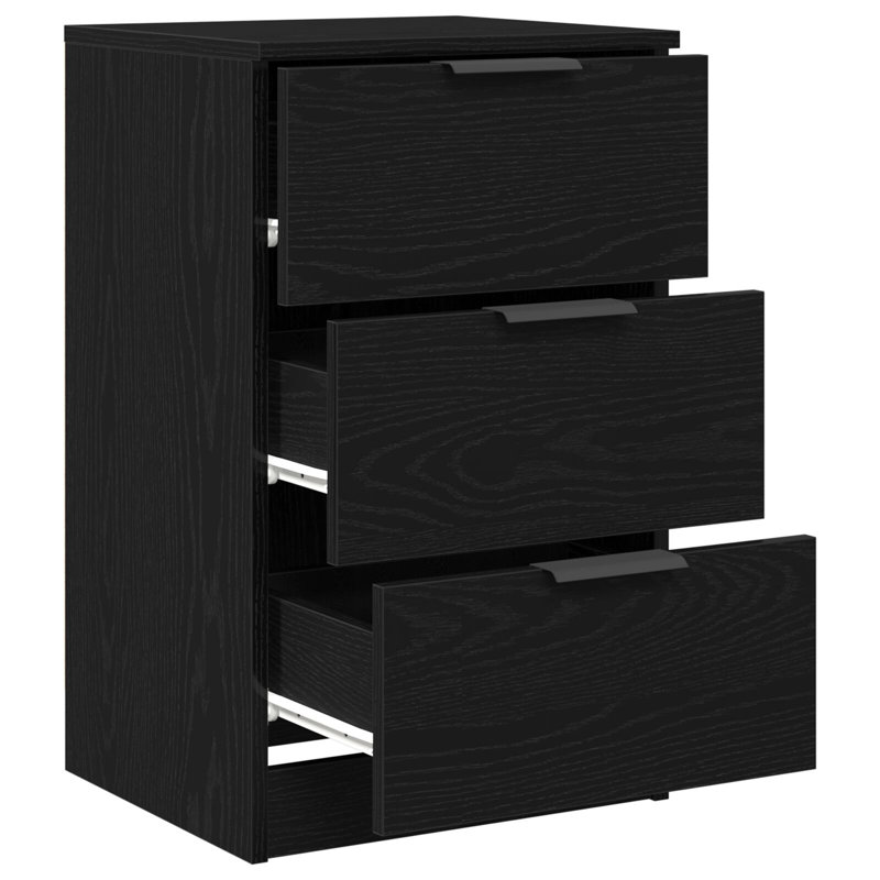 40cm W Manufactured Wood Bedside Table