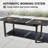 82.8"L X 33.7’‘W Extendable Patio Dining Table