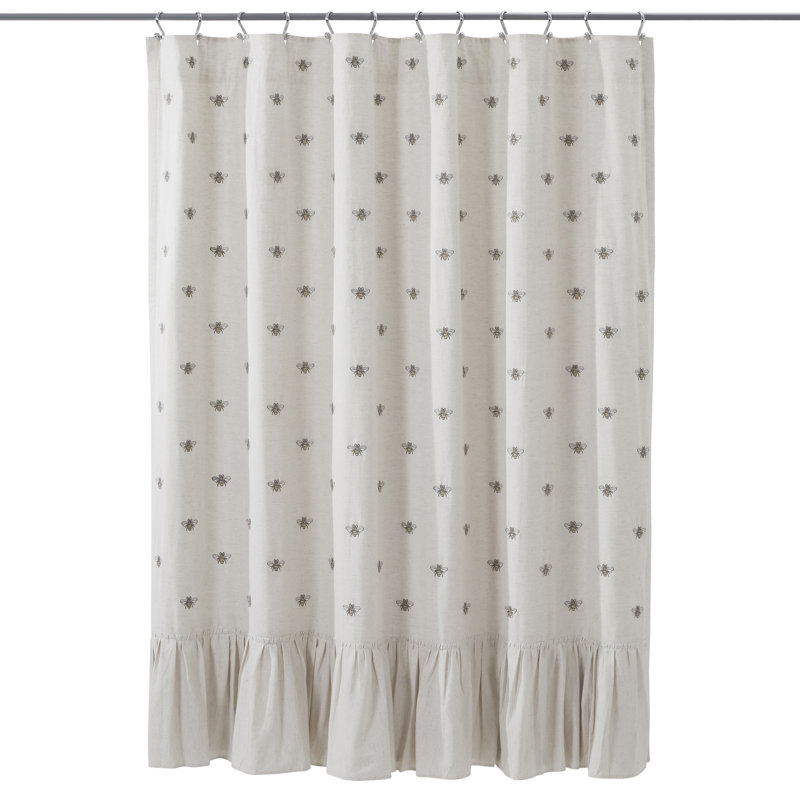 Rimbert Polka Dots Single Shower Curtain