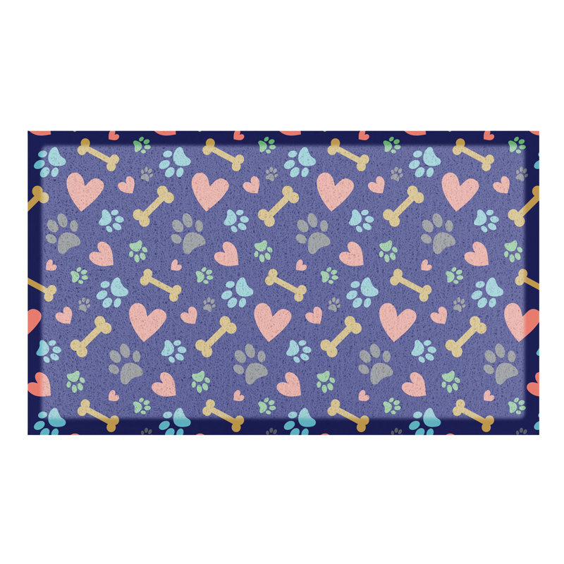 Weller Non-Slip Animal Print Doormat