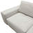 Canapé modulaire d'angle large 120 po Jazz