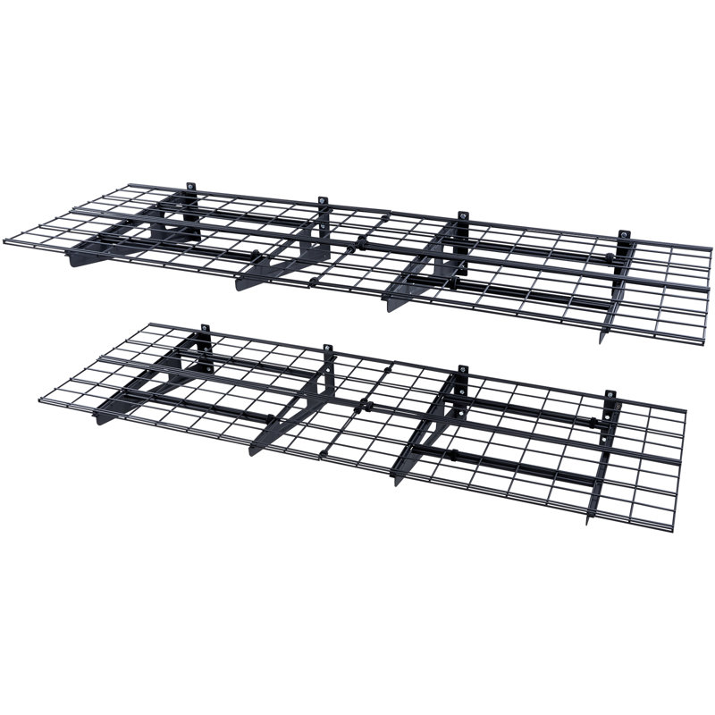 Heger Steel Storage Rack, 0.7" H x 48" W x 24" D