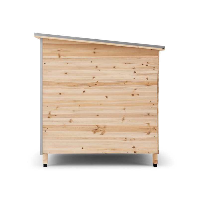 Wood Dog House, 160cm H x 110cm W x 100cm D