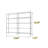 Five-tier Double-row Metal Display Rack
