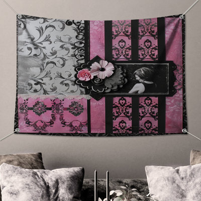 Floral Wall Tapestry -  Decor Wall Decor