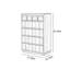 Commode d'appoint de sol de style antique