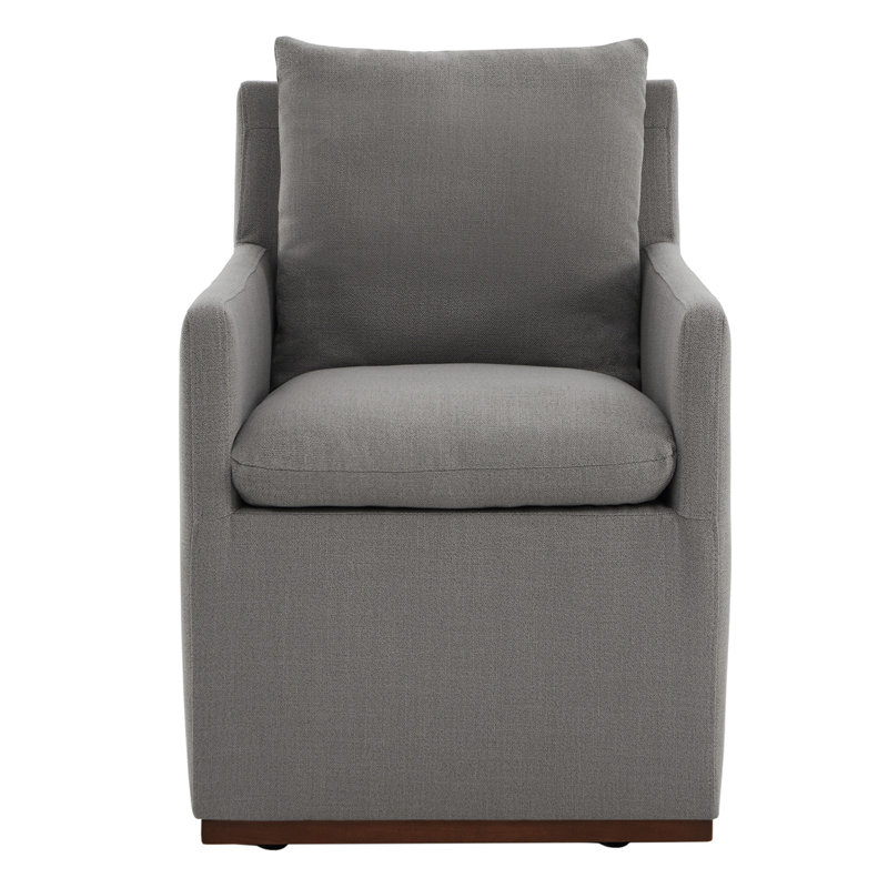 Chaise rembourrée Bobbi, Lin performance Effie Flint