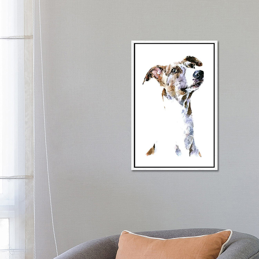 Highland Cattle by EdsWatercolours - Wrapped Canvas Gallery-Wrapped Canvas Giclée