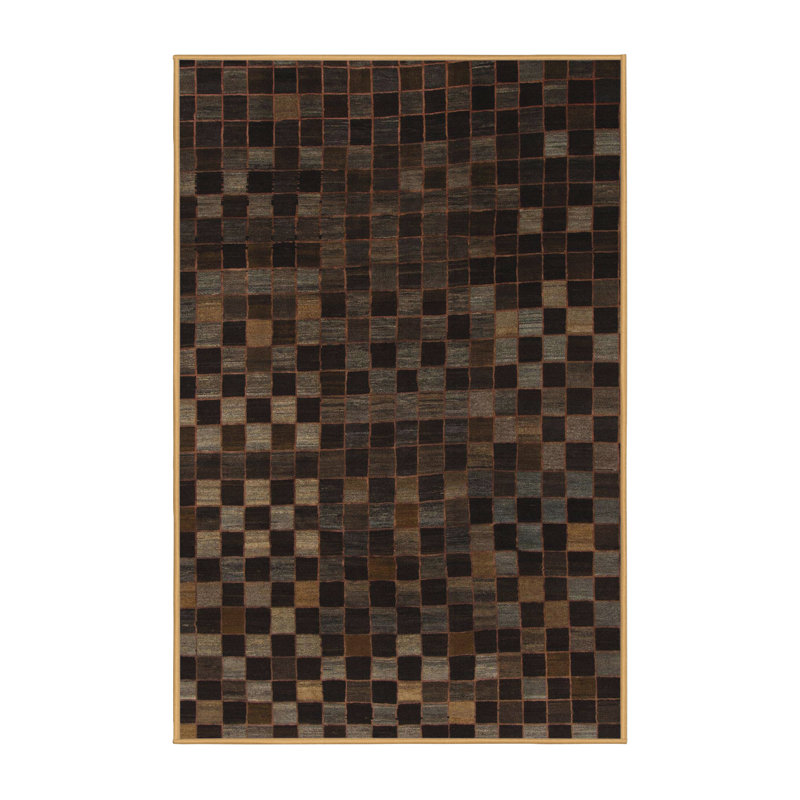 Tapis abstrait moderne 1538, Tapis de couloir 2 pi x 5 pi