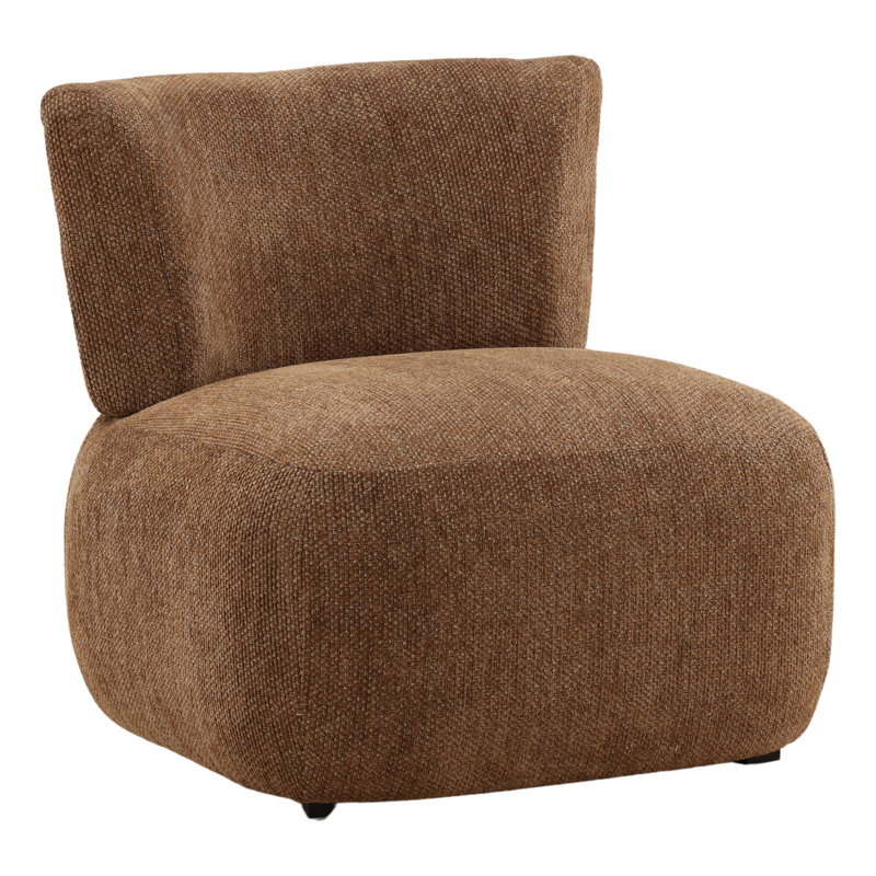 Bridger Occasional Chair Brown, Brown Fabric