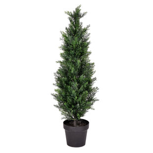 Faux Outdoor Evergreen Trees