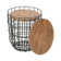 Deaundre Solid Wood Top Nesting Tables
