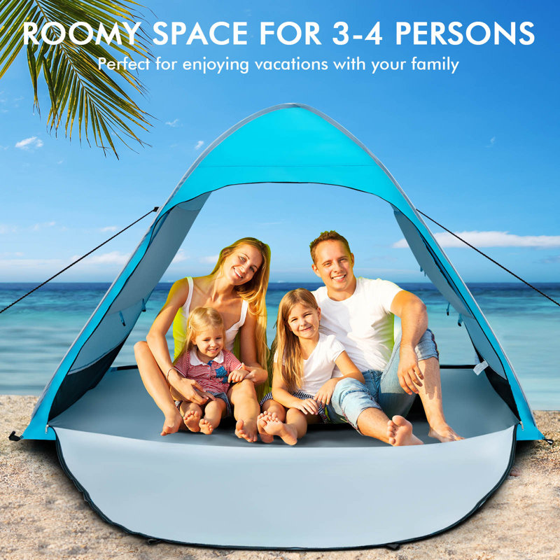 Annegrete 4 People Tent with Rain Fly