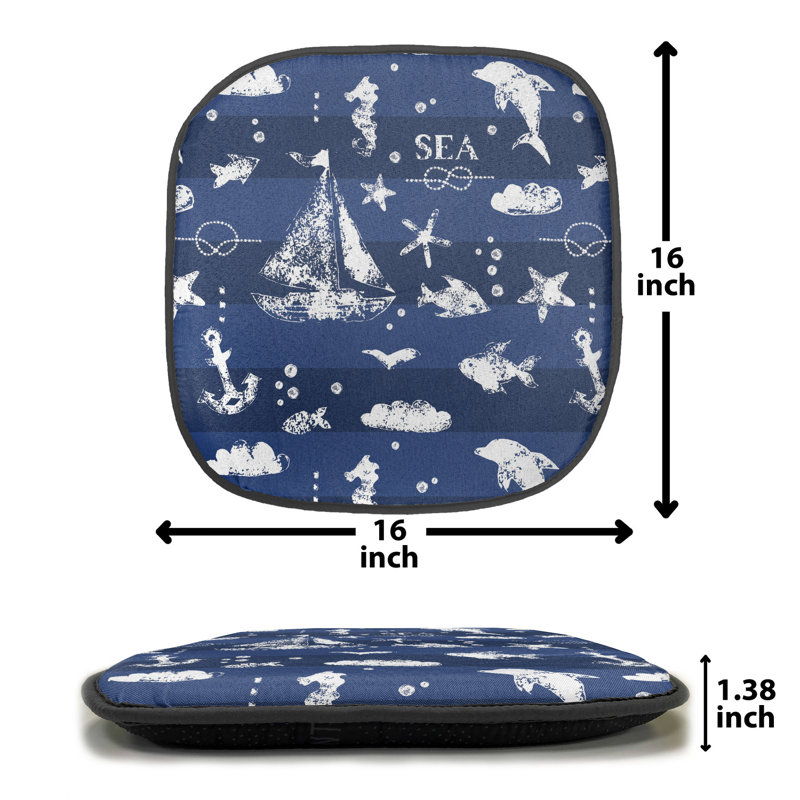 Coussin de siège papillon