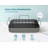 Kook Non-Stick Hard-Anodized Aluminum Roasting Pan