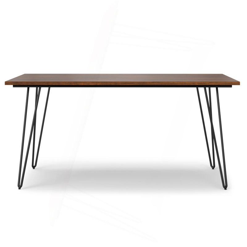 Table de salle à manger Hunter, Brun
