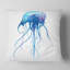 Coussin aquarelle jellyfish animal-29517131-29517127