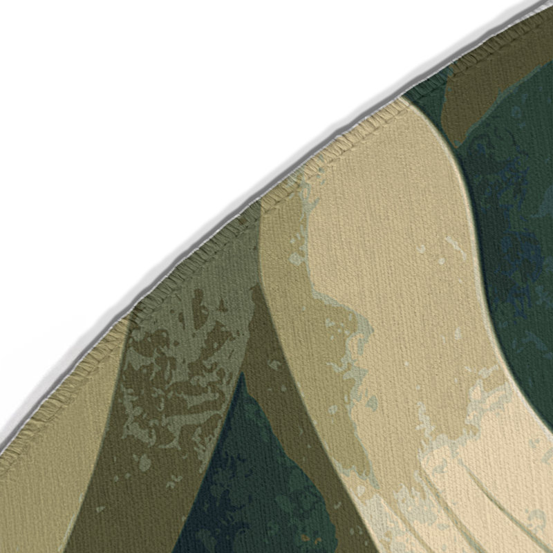 Ethereal Archway Indoor And Outdoor Area Rug, Round 5'