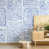 China Blue on White