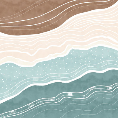 Modern Beach Abstract II