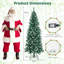 Lighted Artificial Pine Christmas Tree-840631685