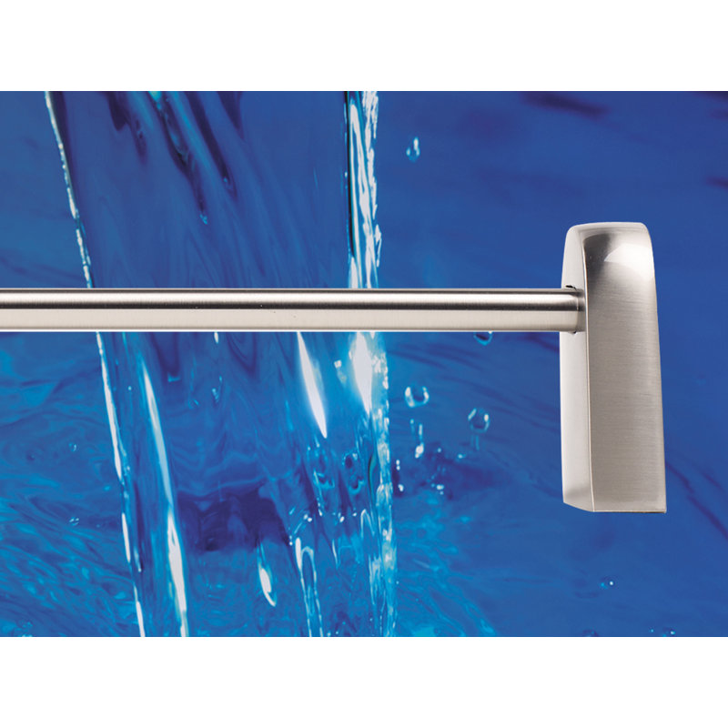 Euro Towel Bar, Satin Nickel
