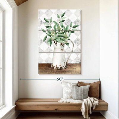 Pichet en eucalyptus